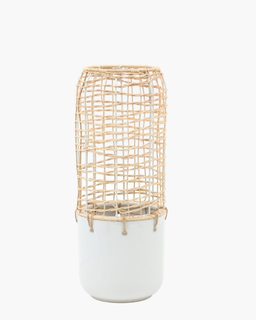 Woven Quad Table Lamp