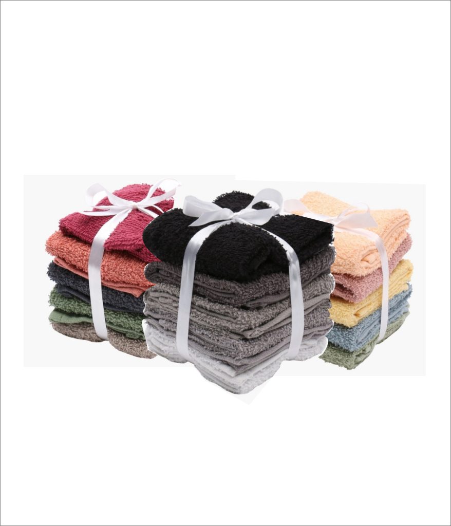 Monochrome Face Cloths