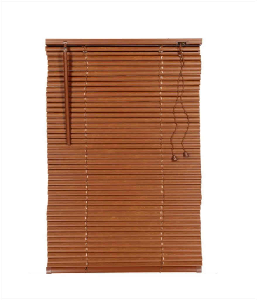 PVC Blinds - Brown 120CM X 160CM