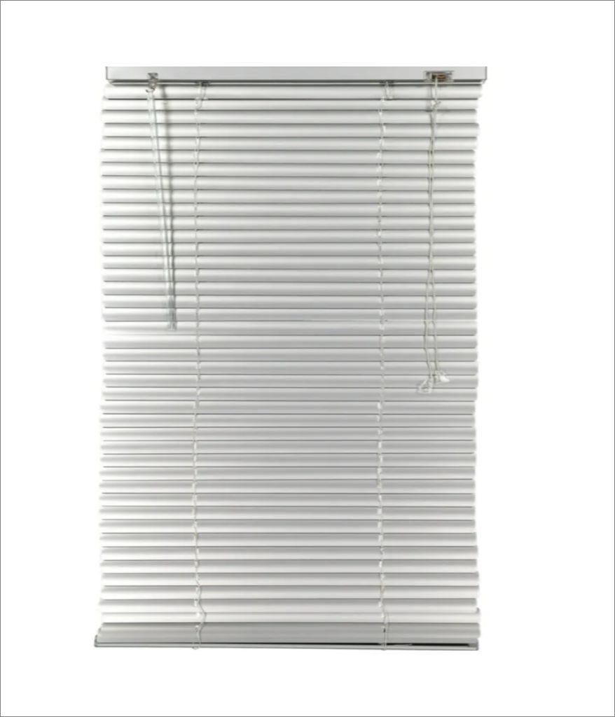 PVC Blinds - Silver 120CM X 160CM
